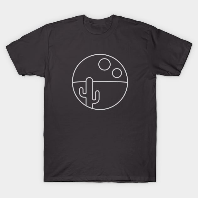 Camp Tatooine (White) T-Shirt by Third Unit